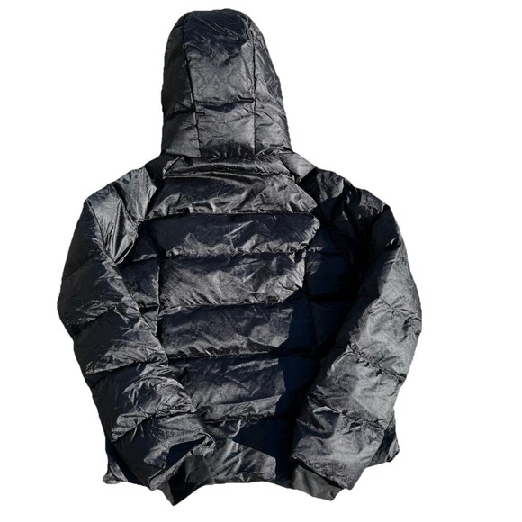 SKEA Limited Womens Re-Anna Parka Black Python Puffer Hood Lined Size 6 NWT $498 - Picture 2 of 16